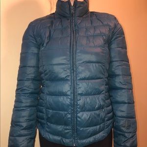 XS Forest Green Puffer Jacket